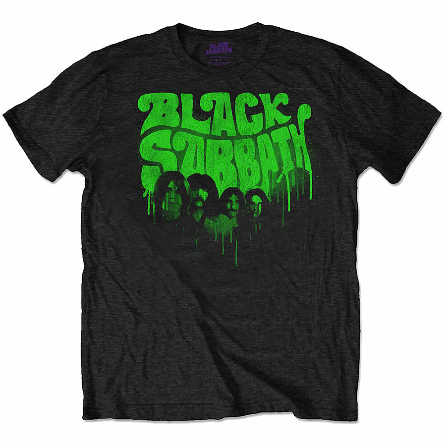 Black Sabbath tričko, Graffiti Black, pánské, velikost M