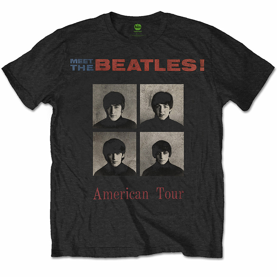 The Beatles tričko, American Tour 1964, pánské, velikost XXL