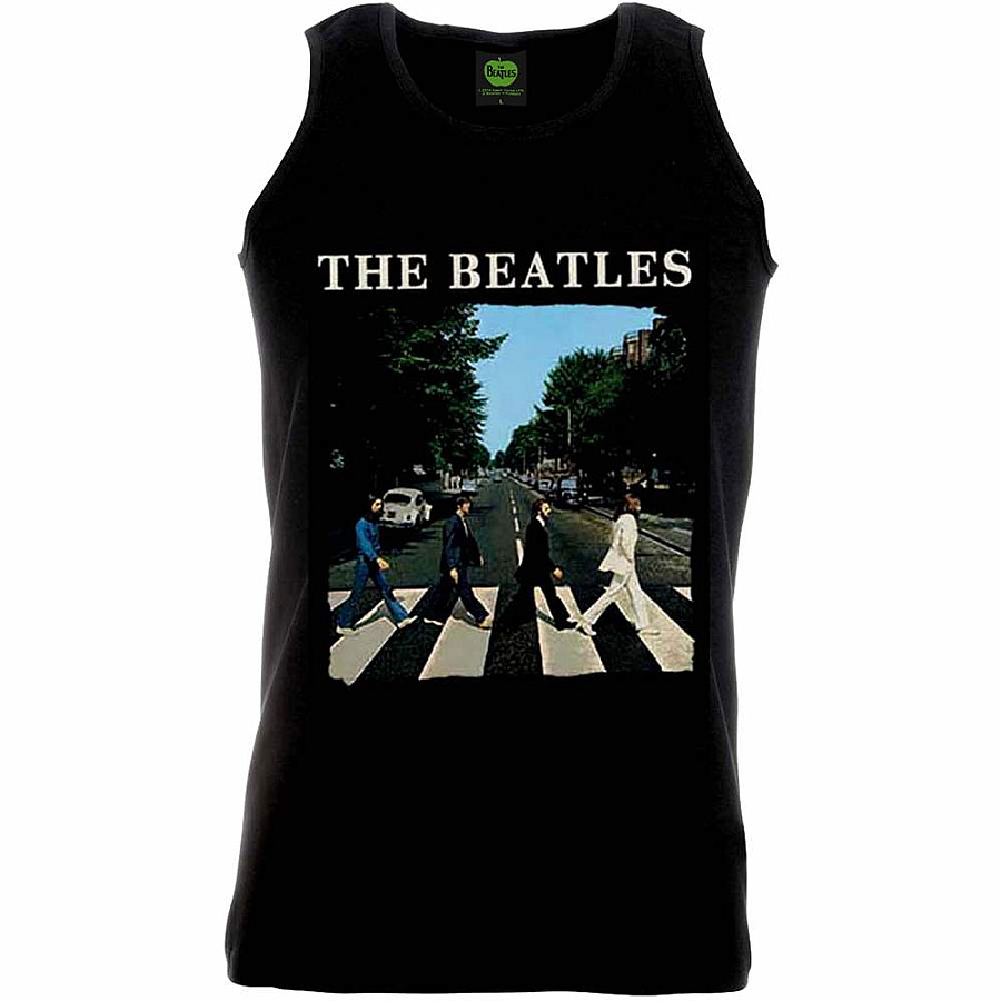 The Beatles tričko bez rukávů, Abbey Road, pánské, velikost S