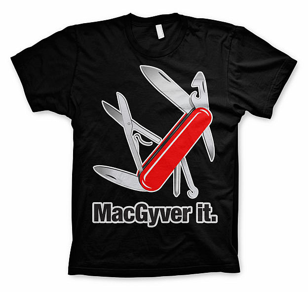 MacGyver tričko, It, pánské, velikost M