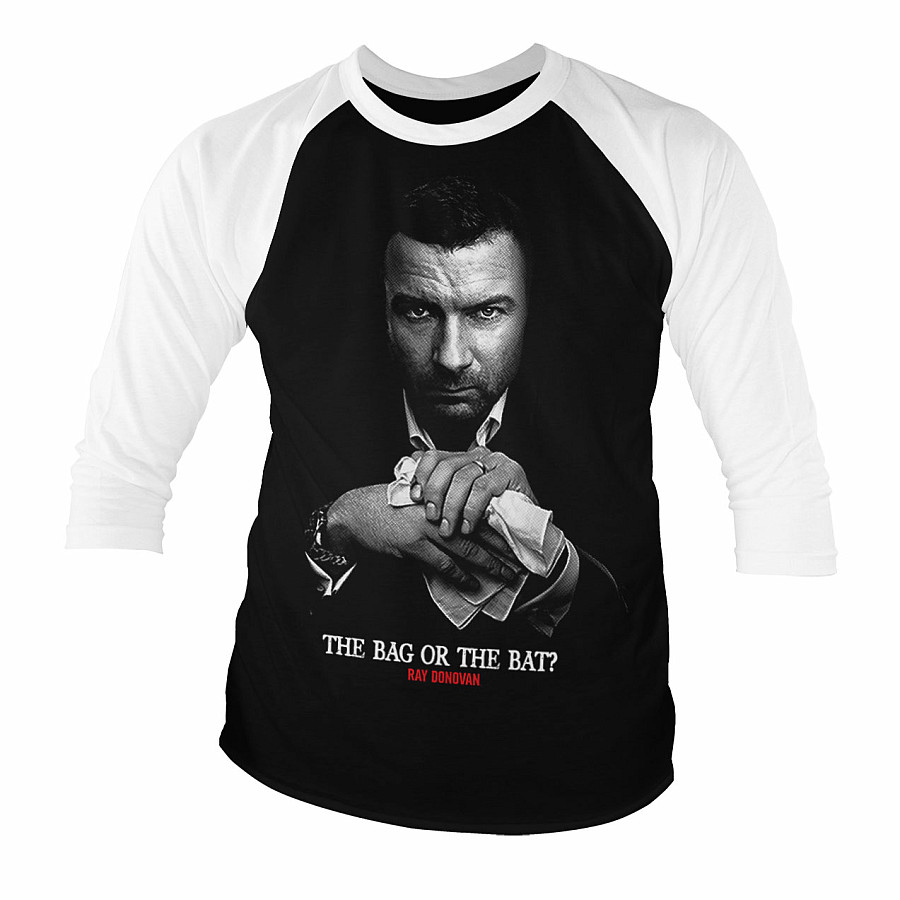 Ray Donovan tričko dlouhý 3/4 rukáv, The Bag Or The Bat, pánské, velikost S