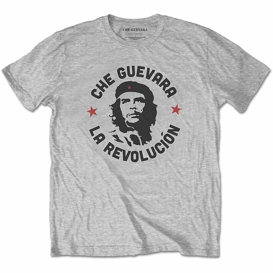 Che Guevara tričko, Circle Logo Grey, pánské, velikost S
