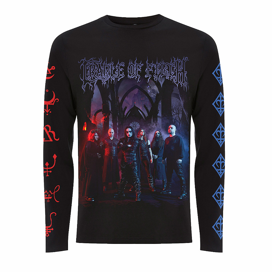 Cradle Of Filth tričko dlouhý rukáv, Existence Band BP Black, pánské, velikost L