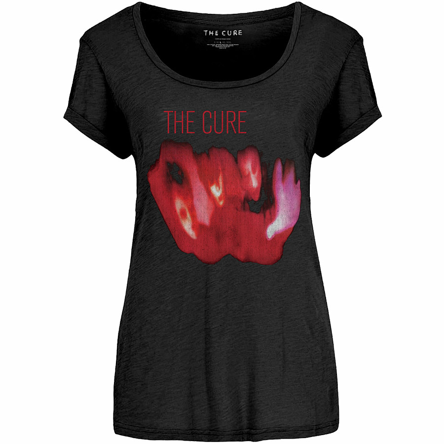 The Cure tričko, Pornography Black, dámské, velikost XXL