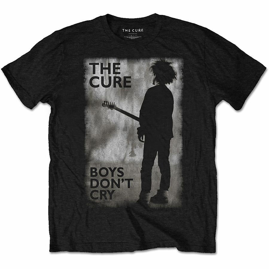The Cure tričko, Boys Don&#039;t Cry B&amp;W, pánské, velikost XXL