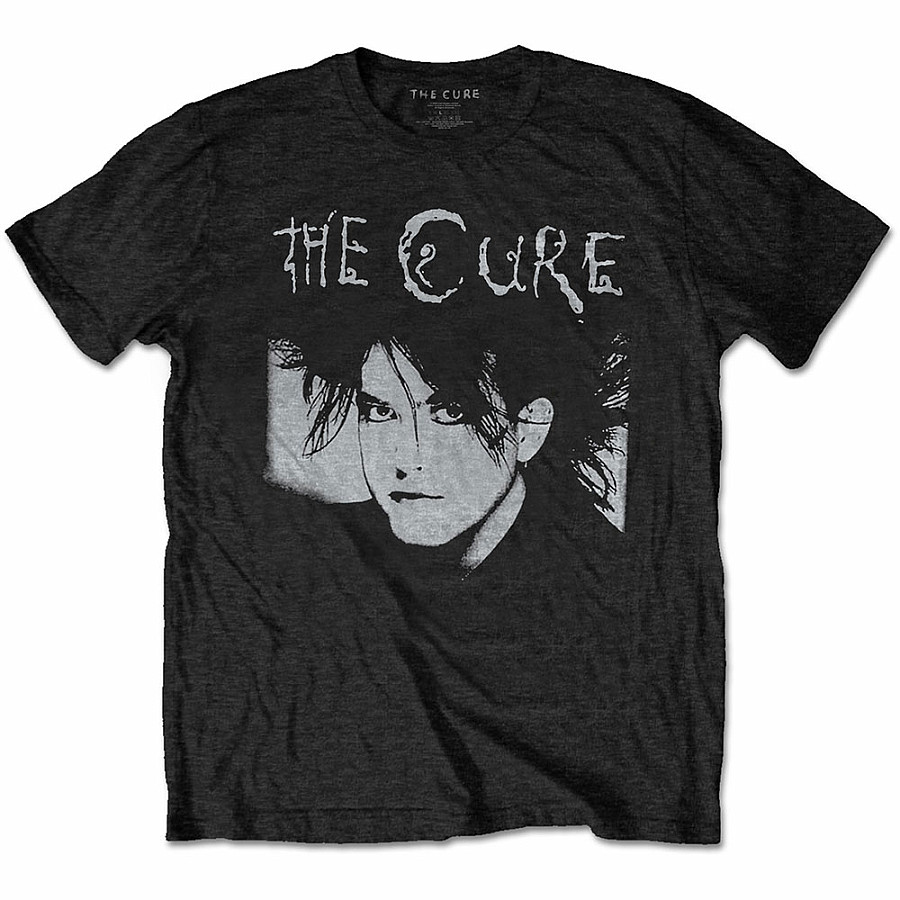The Cure tričko, Robert Illustration Black, pánské, velikost L