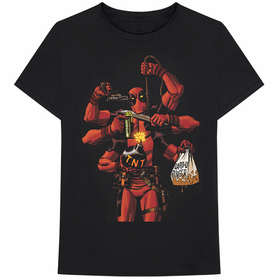 Deadpool tričko, Arms, pánské, velikost XL