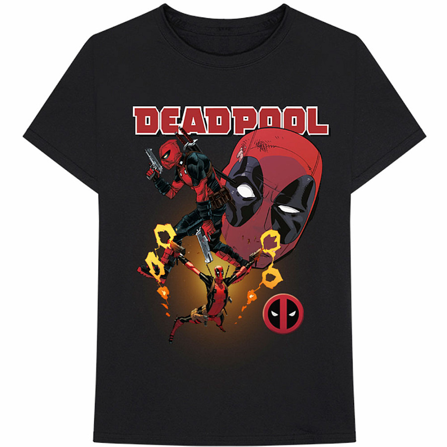 Deadpool tričko, Collage 2, pánské, velikost M