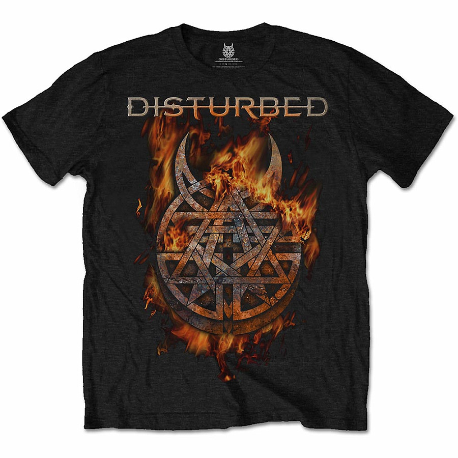 Disturbed tričko, Burning Belief, pánské, velikost XL