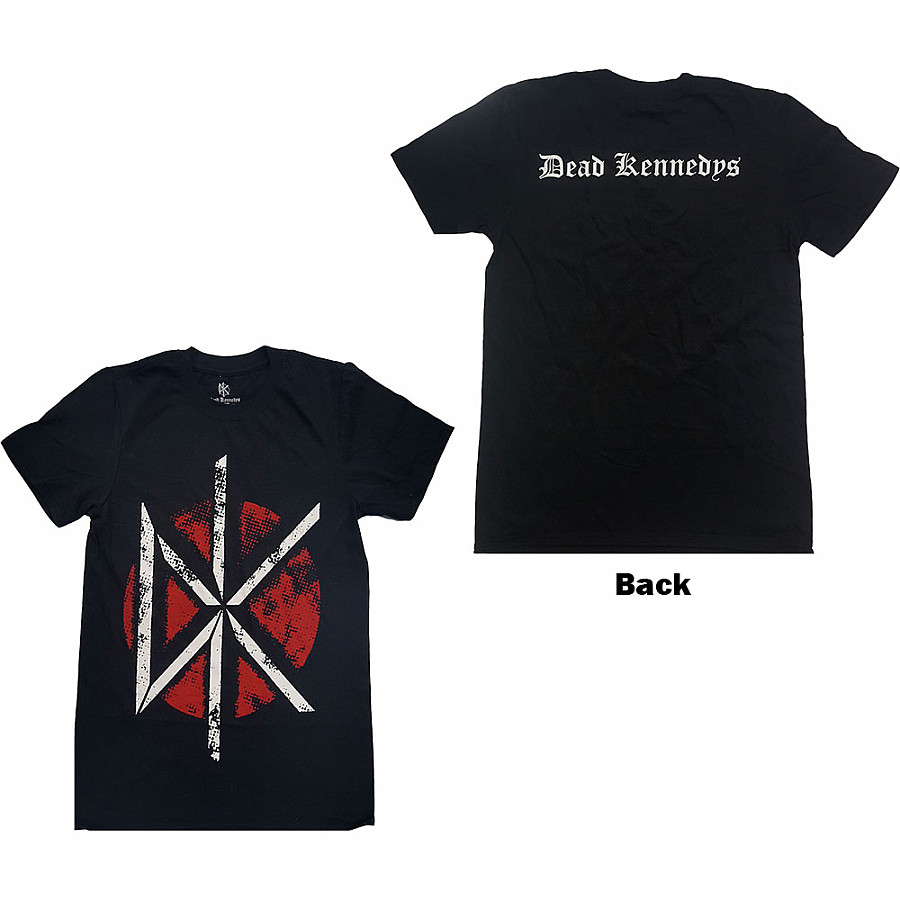Dead Kennedys tričko, Vintage Logo BP Black, pánské, velikost S