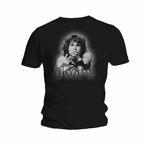 The Doors tričko, Break On Through Black, pánské, velikost XL