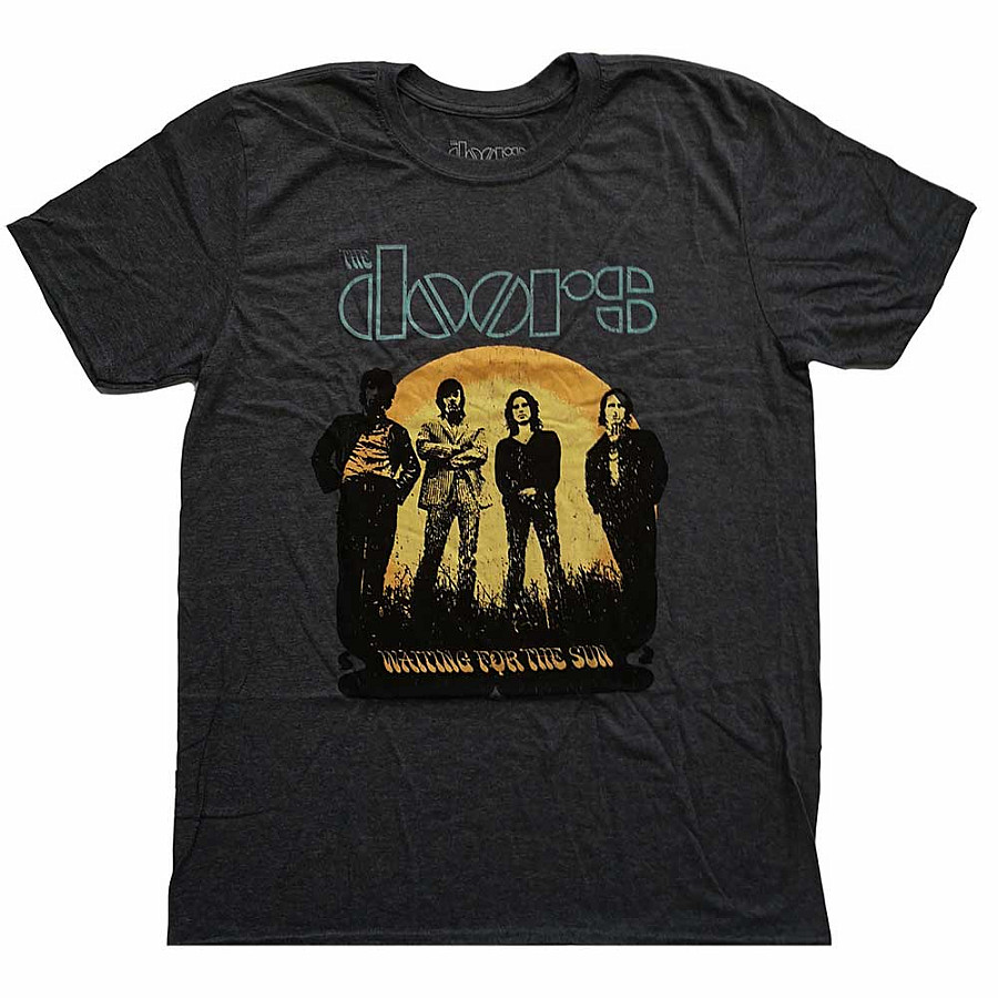 The Doors tričko, Waiting For The Sun Grey, pánské, velikost M