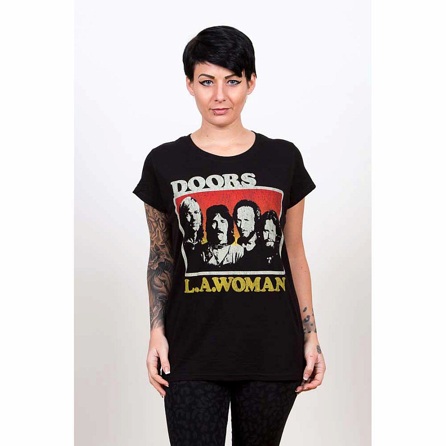 The Doors tričko, LA Woman, dámské, velikost M