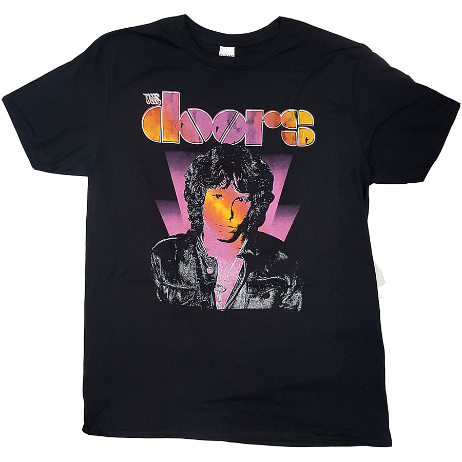 The Doors tričko, Jim Beam Black, pánské, velikost L