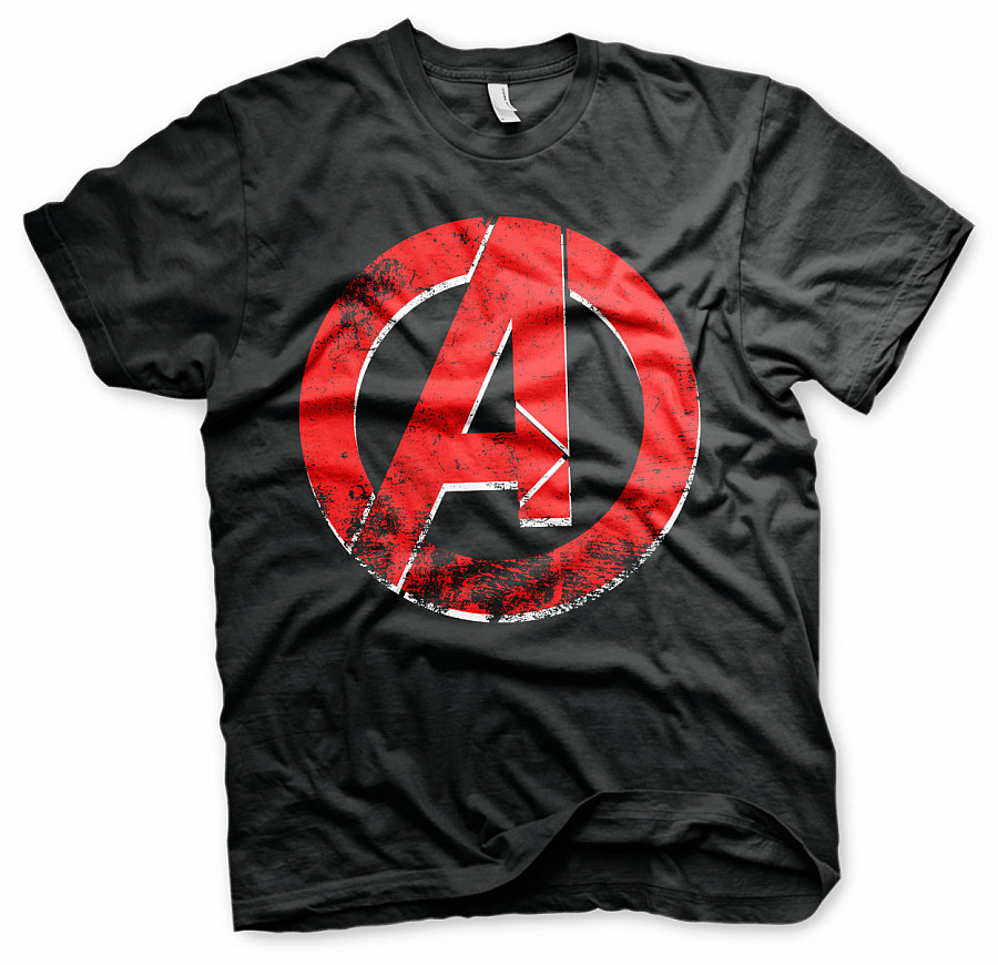 Marvel Comics tričko, Distressed A Logo, pánské, velikost L