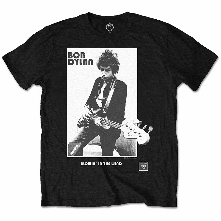Bob Dylan tričko, Blowing In The Wind, pánské, velikost XL
