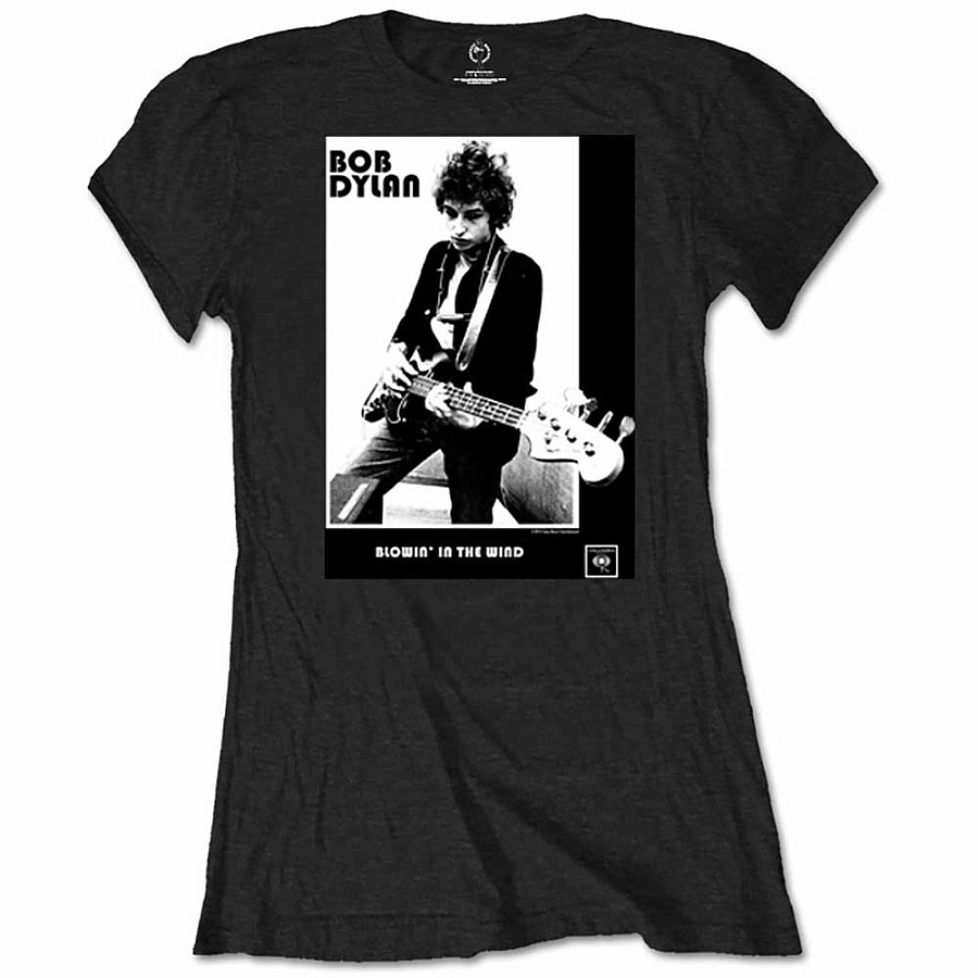 Bob Dylan tričko, Blowing In The Wind Girly, dámské, velikost S