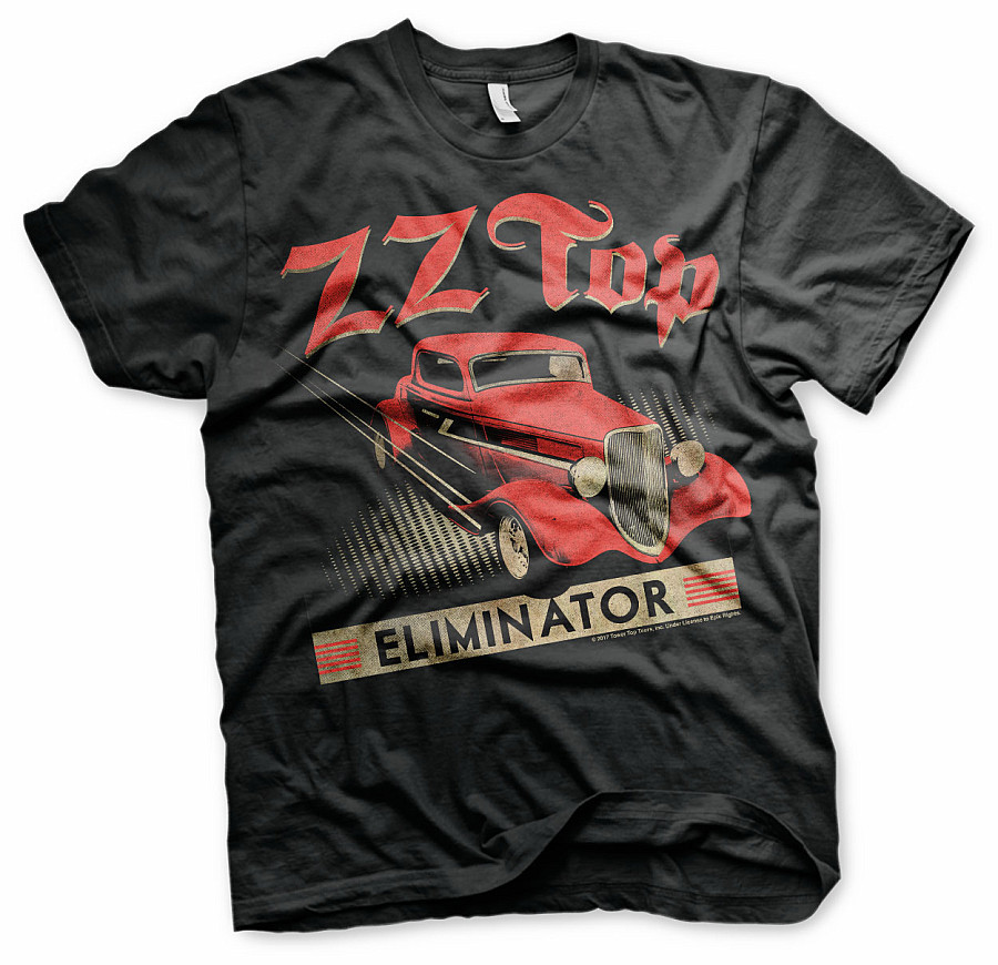 ZZ Top tričko, Eliminator II, pánské, velikost L