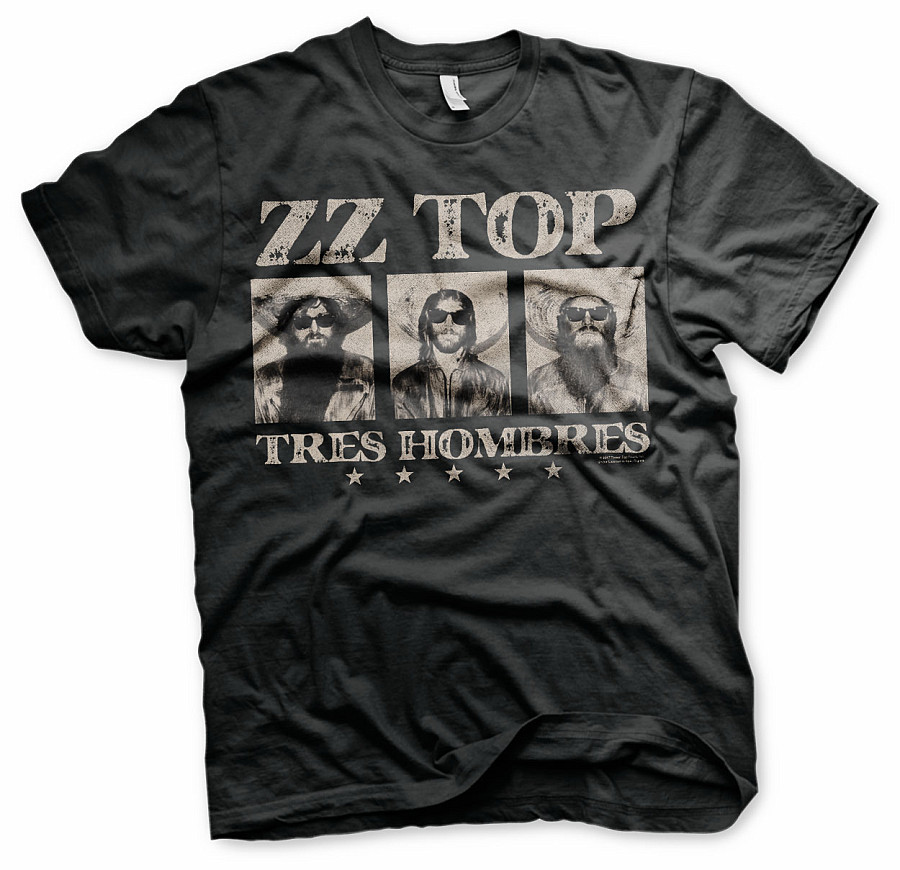 ZZ Top tričko, Tres Hombres, pánské, velikost XXL