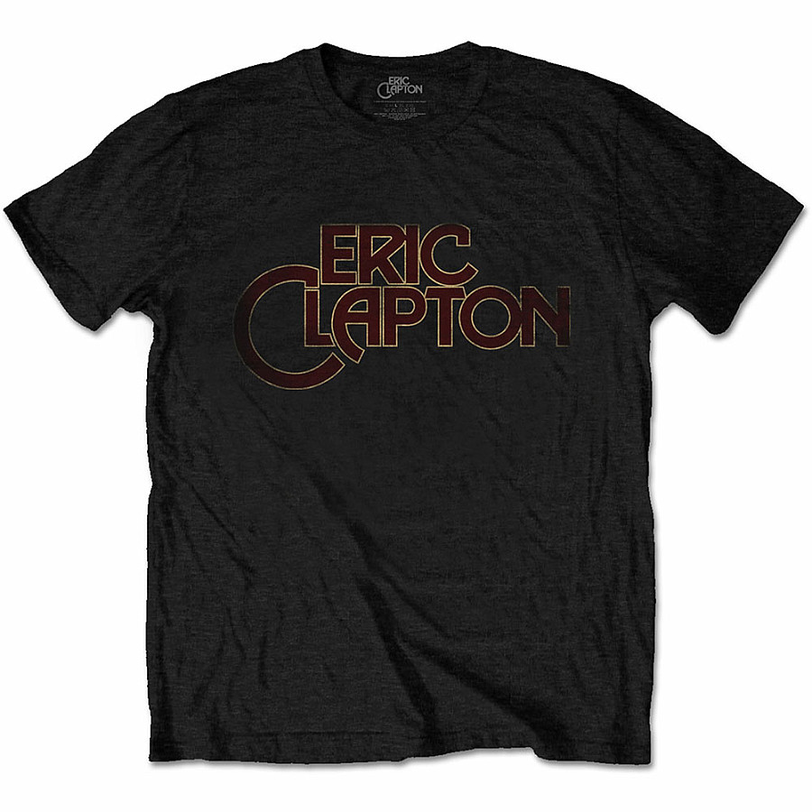 Eric Clapton tričko, Big C Logo Black, pánské, velikost XL