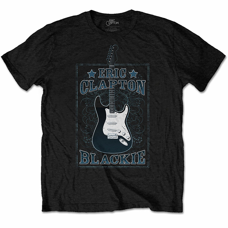 Eric Clapton tričko, Blackie Black, pánské, velikost XL