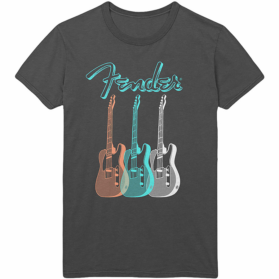 Fender tričko, Triple Guitar, pánské, velikost XXL