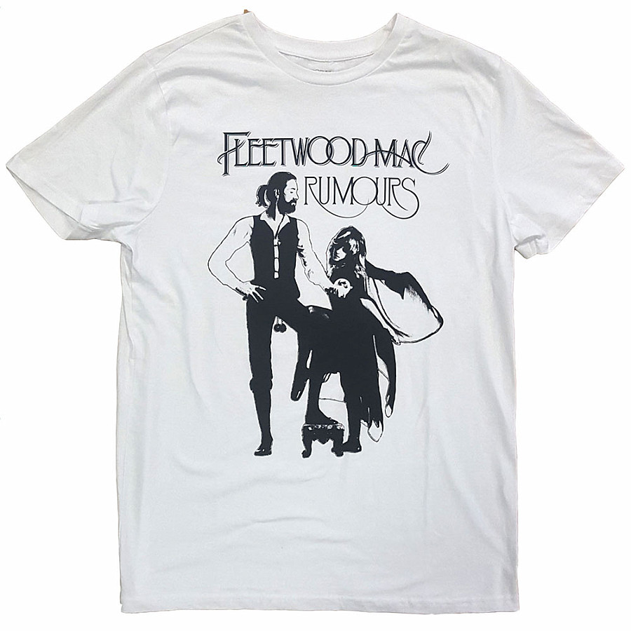 Fleetwood Mac tričko, Rumours White, pánské, velikost M