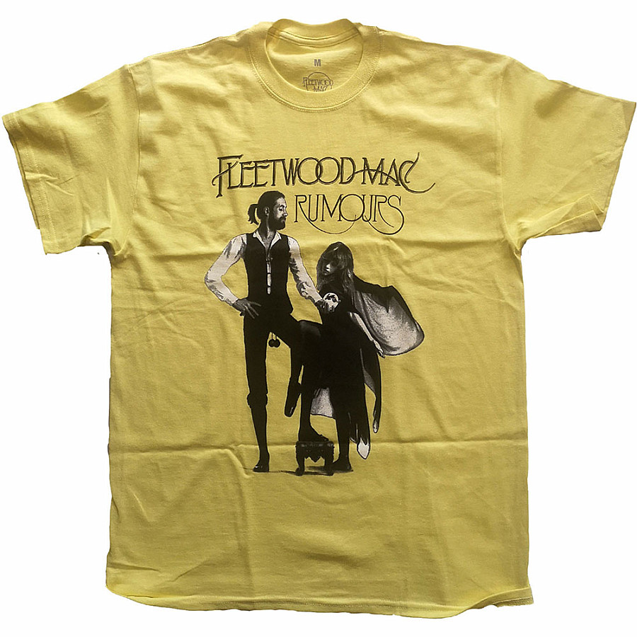 Fleetwood Mac tričko, Rumours Yellow, pánské, velikost L