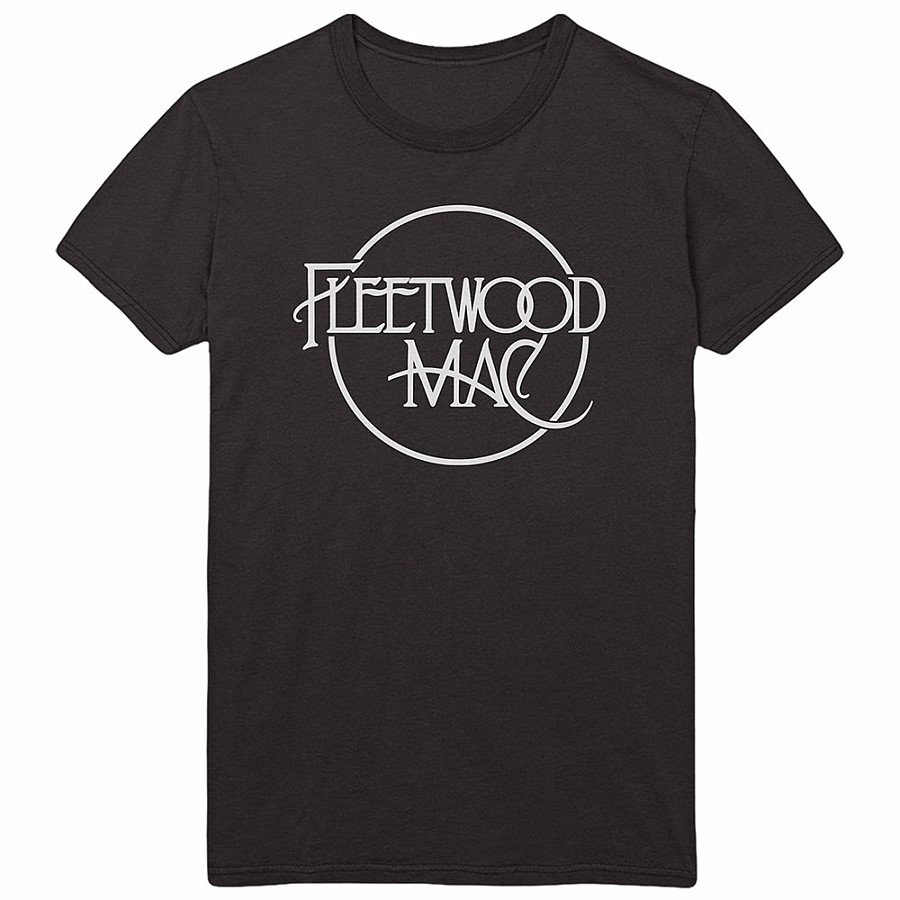 Fleetwood Mac tričko, Classic Logo Black, pánské, velikost L