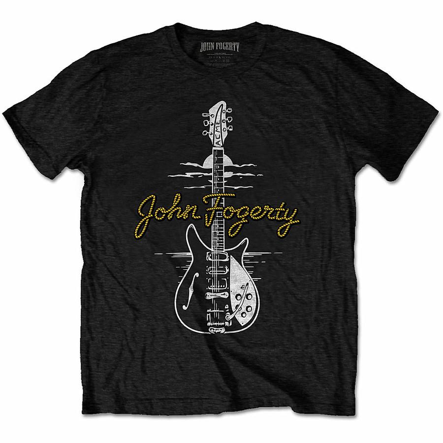 John Fogerty tričko, Lasso Signature Black, pánské, velikost M