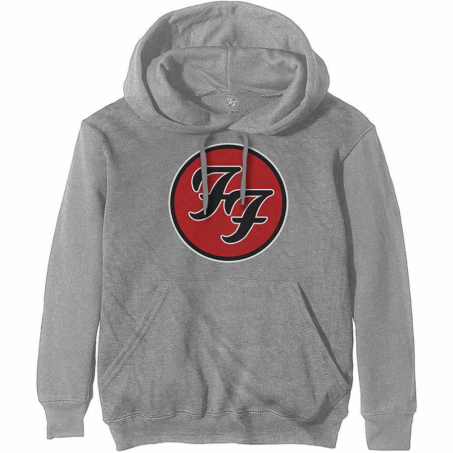 Foo Fighters mikina, FF Logo Grey, pánská, velikost S