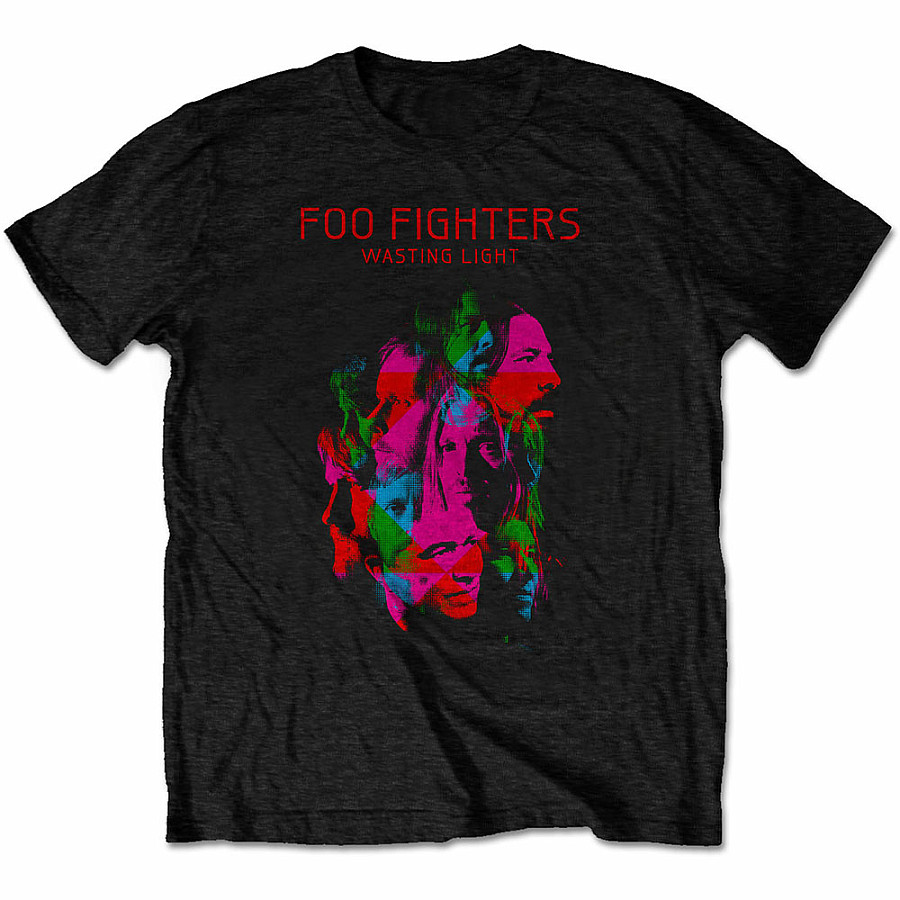 Foo Fighters tričko, Wasting Light Black, pánské, velikost S