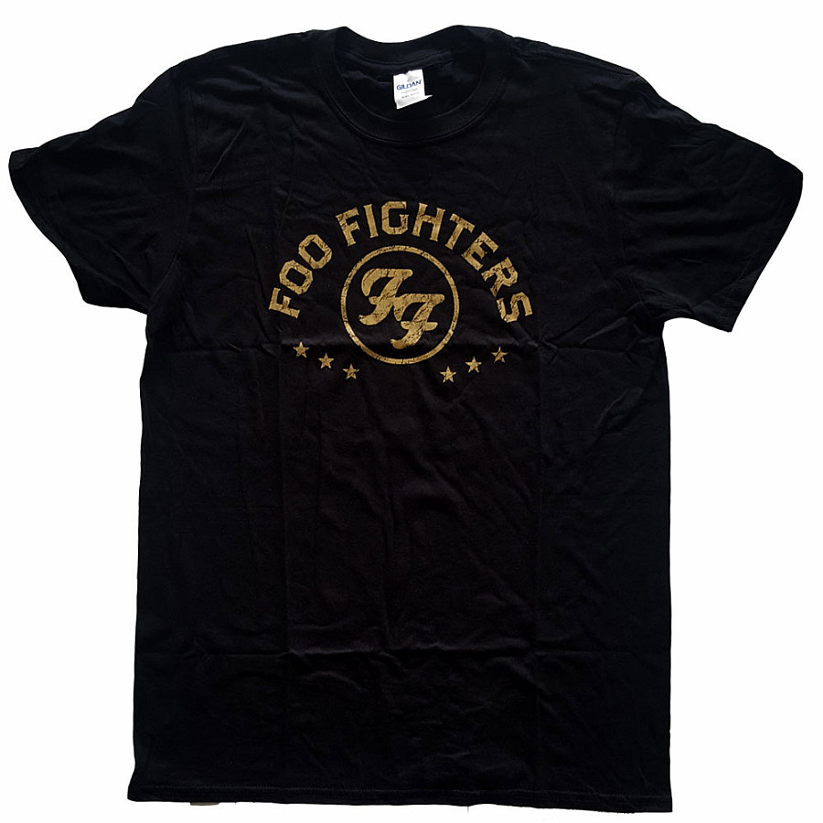 Foo Fighters tričko, Arched Stars Black, pánské, velikost XL