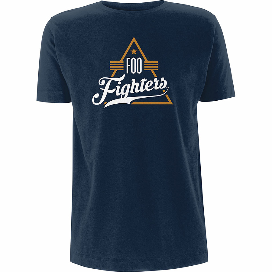 Foo Fighters tričko, Triangle Navy, pánské, velikost XL