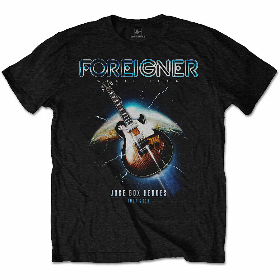 Foreigner tričko, Juke Box Heroes, pánské, velikost XL