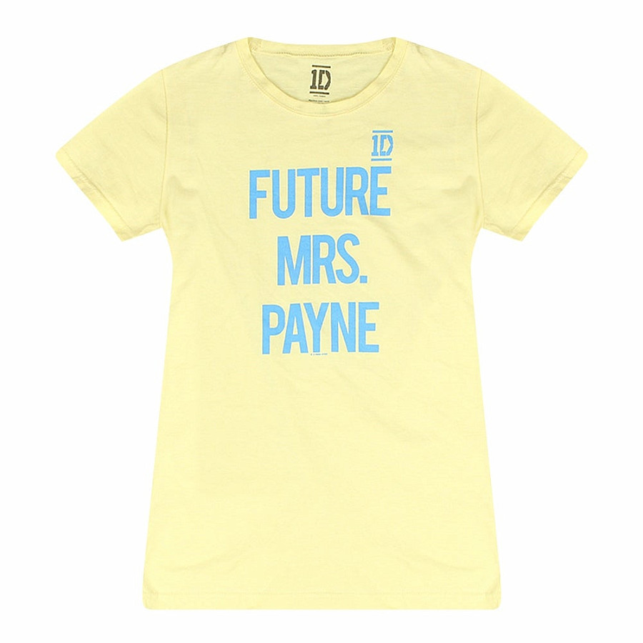 One Direction tričko, Future Mrs Payne, dámské, velikost S