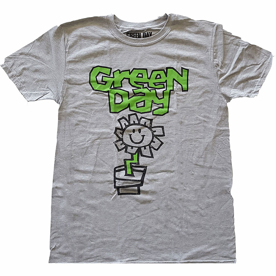 Green Day tričko, Flower Pot, pánské, velikost M