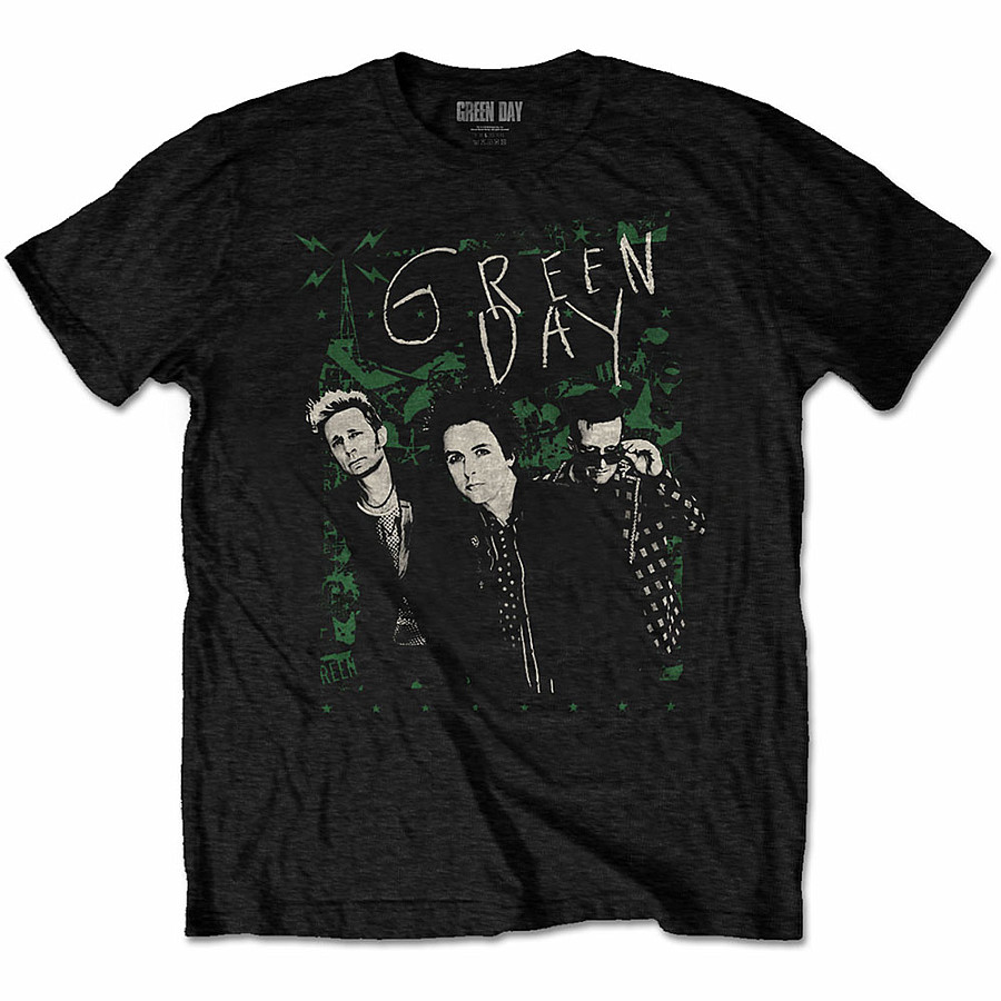 Green Day tričko, Green Lean, pánské, velikost XXL