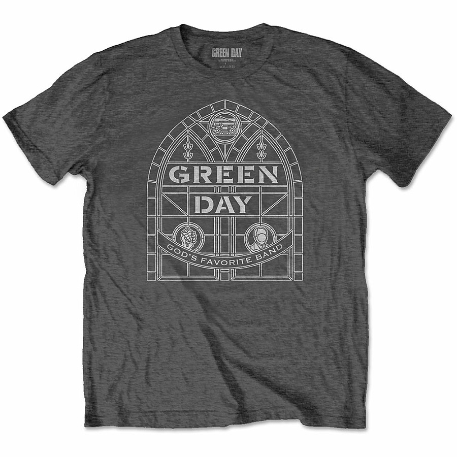 Green Day tričko, Stained Glass Arch, pánské, velikost M