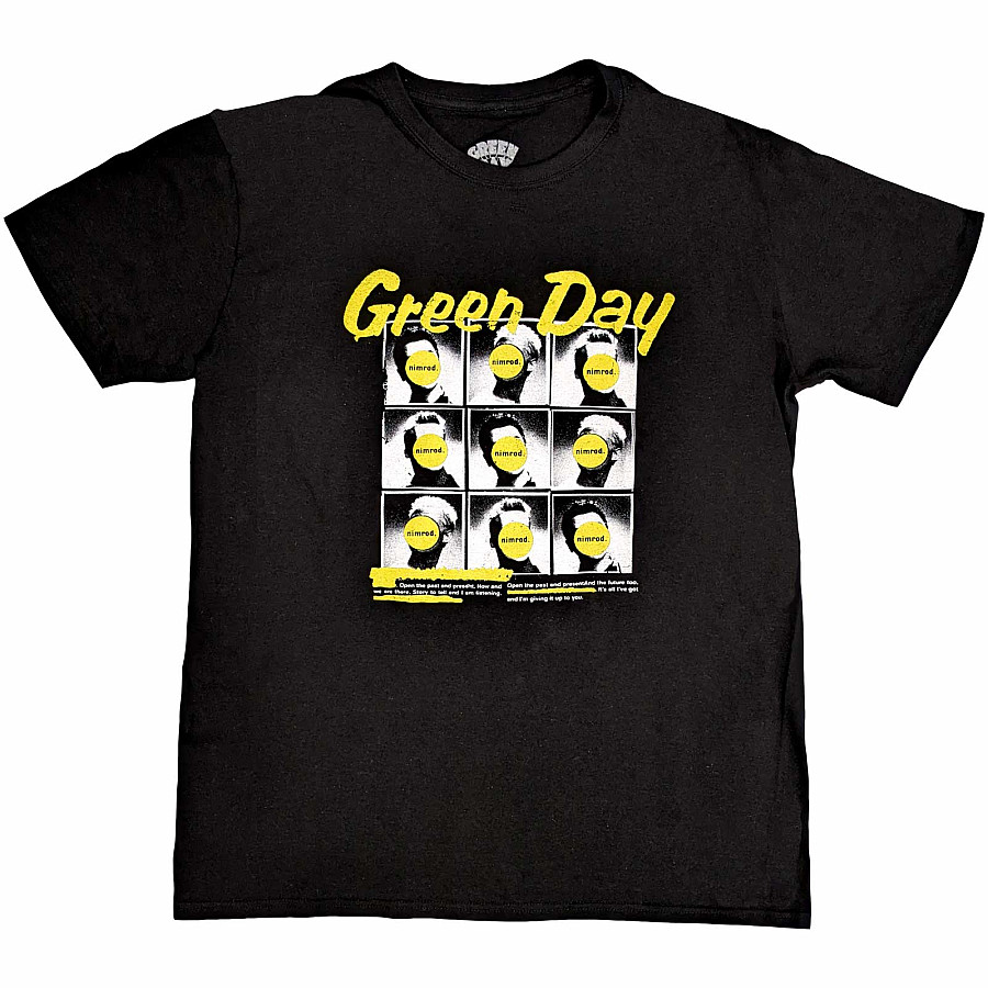 Green Day tričko, Nimrod Black, pánské, velikost XXL