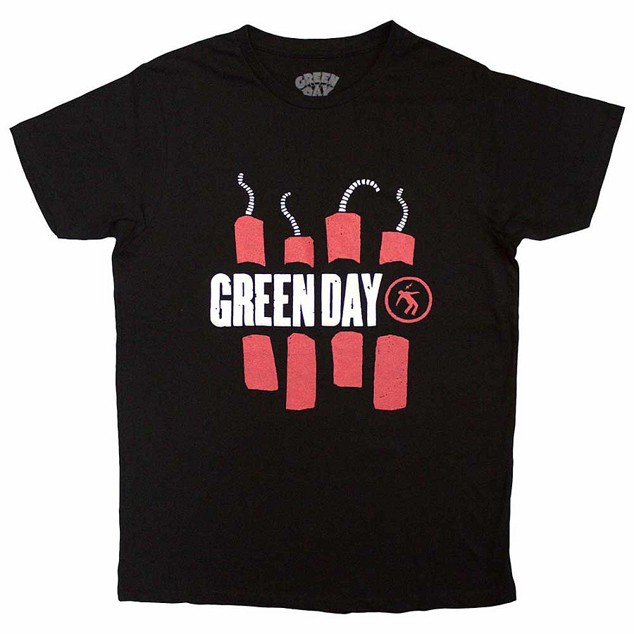 Green Day tričko, Dynamite Black, pánské, velikost L