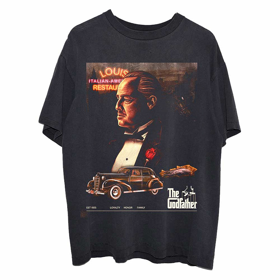 The Godfather tričko, Sketch Louis Black, pánské, velikost XXL
