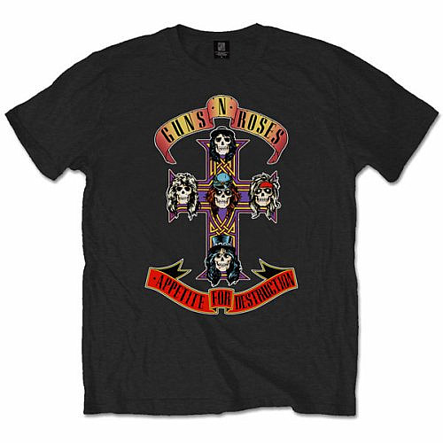 Guns N Roses tričko, Appetite For Destruction, pánské, velikost M