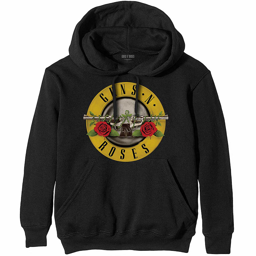 Guns N Roses mikina, Classic Logo, pánská, velikost M