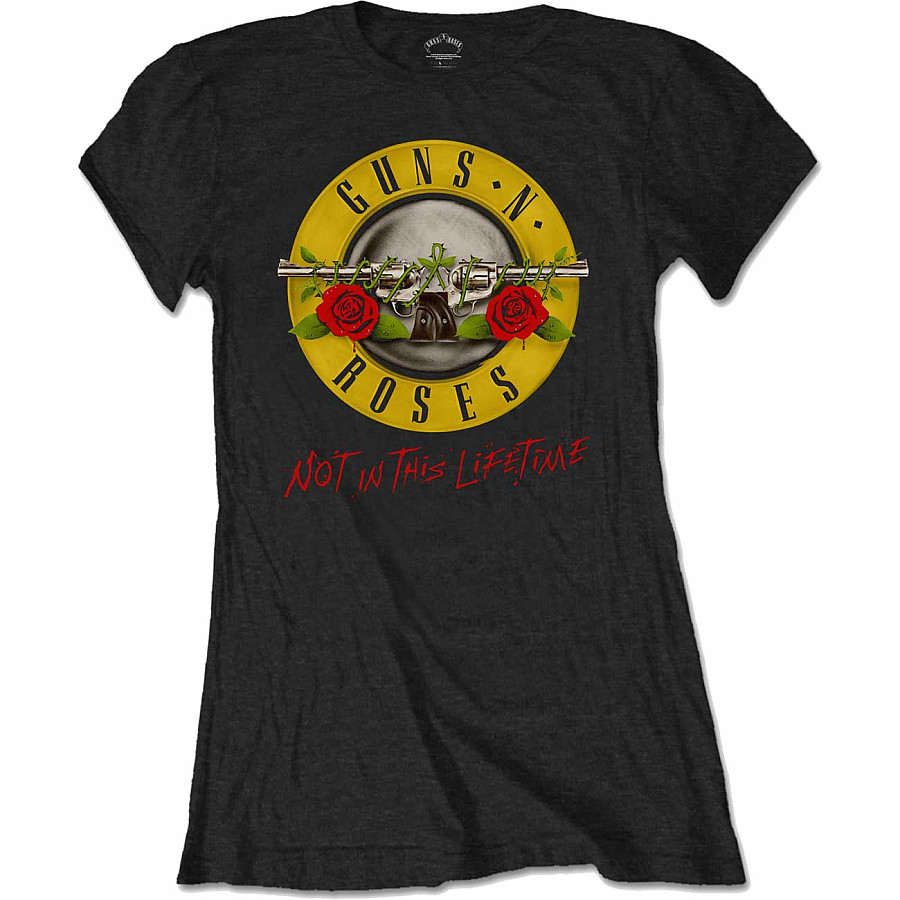 Guns N Roses tričko, Not In This Lifetime Girly, dámské, velikost M