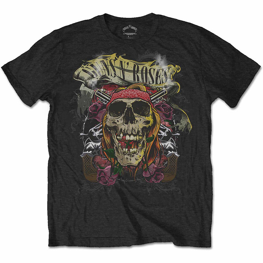 Guns N Roses tričko, Trashy Skull, pánské, velikost XL