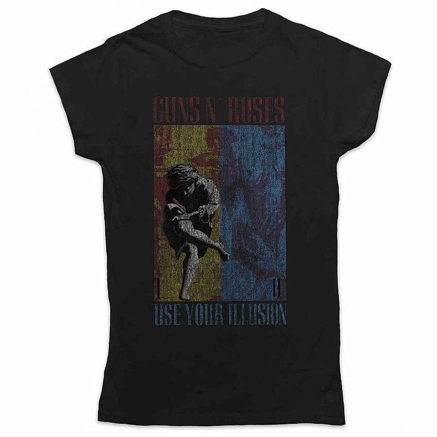 Guns N Roses tričko, Use Your Illusion Girly, dámské, velikost XL