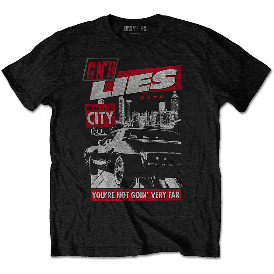 Guns N Roses tričko, Move To The City, pánské, velikost XXL