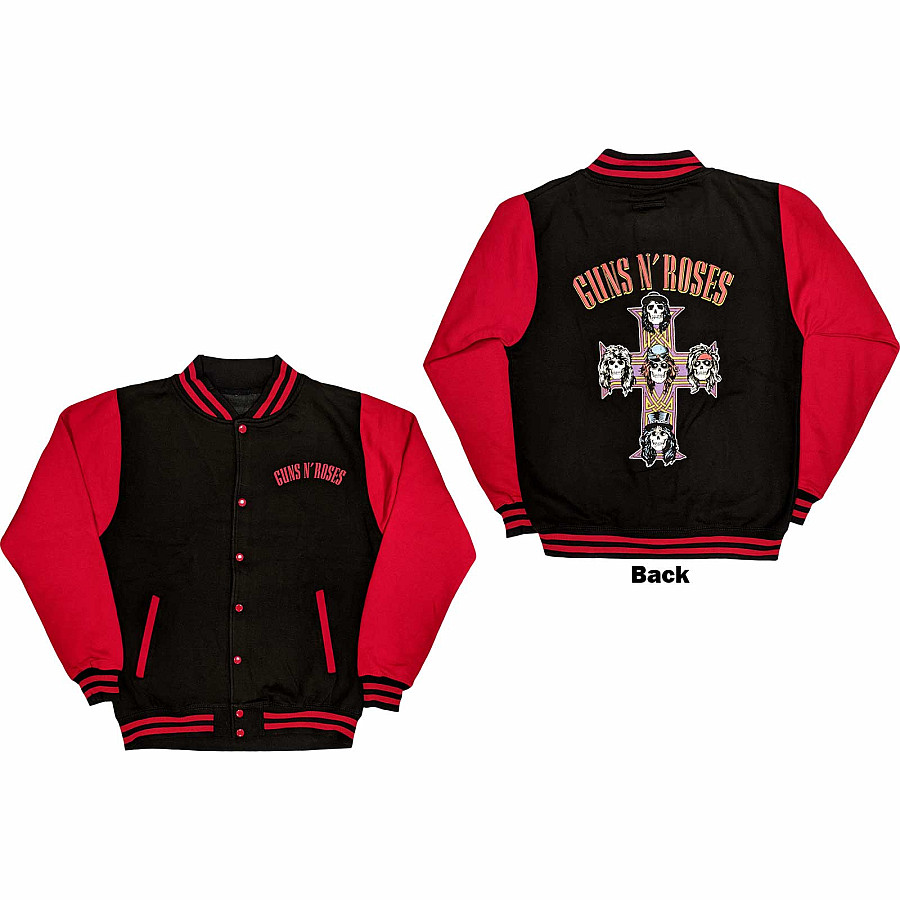 Guns N Roses bunda, Appetite For Destruction BP Black &amp; Red, pánská, velikost S