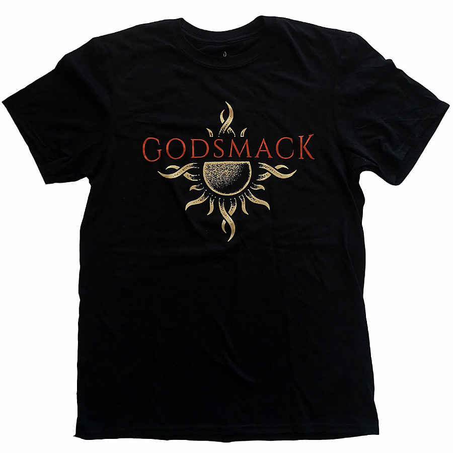 Godsmack tričko, Sun Logo Black, pánské, velikost L
